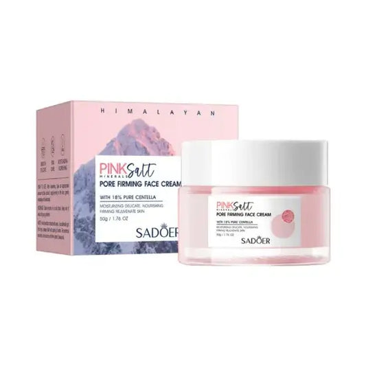 Crema Facial Reafirmante de Poros con Sal Rosa – 50g